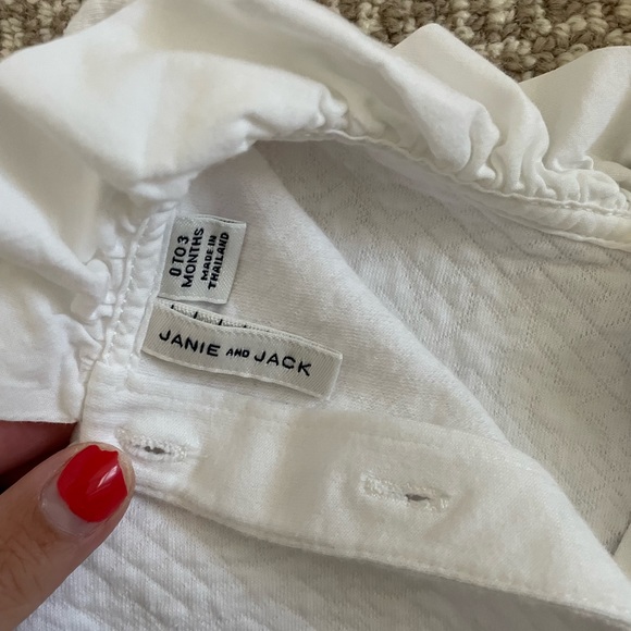 Janie and Jack Infant Top and Bloomers Set (0-3M) - Picture 4 of 5